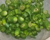 Foto langkah ke 2 dari resep Acar Cabe Hijau.