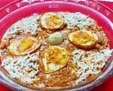 A picture of step 5 of Egg Lababdar.