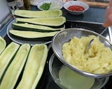 Foto del paso 5 de la receta: Calabacines rellenos de carne