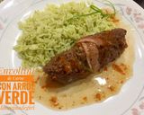 Foto del paso 4 de la receta: Envoltini de Carne con Arroz Verde
