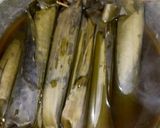 Foto langkah ke 3 dari resep Lontong Daun.