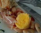 Foto del paso 7 de la receta: Ensalada de faba asturiana y jamón, aderazada con estragón