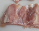 A picture of step 1 of Poulet au Fromage.