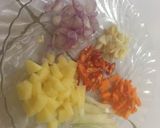 Foto langkah ke 1 dari resep Sosis Telur Puyuh Pedas Manis.