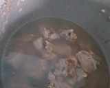 A picture of step 2 of Achar Gosht.