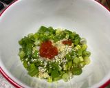 A picture of step 5 of Tilapia with Scallion Sriracha Pesto.