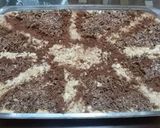صورة لخطوة 2 من وصفة كيكة النسكافيه البارده