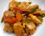 รูปขั้นตอนการทำที่ 4 ของ เทมเป้ผัดเปรี้ยวหวาน  Sweet and Sour Stir Fried Tempeh
