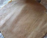 A picture of step 3 of Gur wale wheat flour shakarpara.