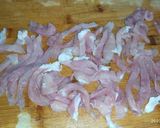 Foto del paso 1 de la receta: Fajitas de cerdo rápidas