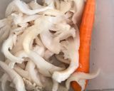 Foto langkah ke 2 dari resep Tumis jamur tahu.