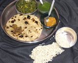 A picture of step 5 of Jawar ki Roti.