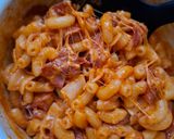 Paradicsomos-szalámis tészta recept fázis 4 fotója