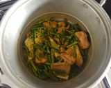 Foto langkah ke 3 dari resep Lodeh Kacang Panjang,Terong & Iga Sapi.