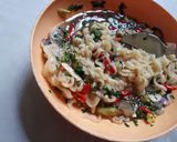 Foto langkah ke 4 dari resep 90. Omelet Mie Sakura Goreng Pedas.