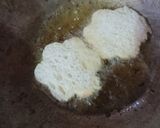 A picture of step 3 of Shahi Tukda (Flower shaped).