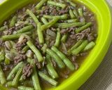 Foto langkah ke 5 dari resep Buncis Daging Sapi Cincang.