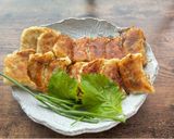 A picture of step 9 of Halal Japanese Gyoza for my friend.