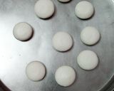 A picture of step 2 of Chena ka rasgulla.