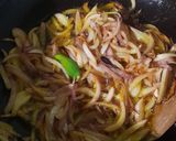 A picture of step 4 of Jackfruit Curry.