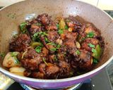 A picture of step 8 of Paneer Manchurian.