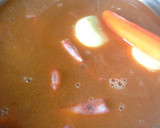Foto del paso 3 de la receta: Arroz caldoso de rape y gambones