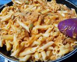 Foto del paso 11 de la receta Macarrones con Aceitunas, Atún, Tomate frito..😋🍝🍴