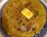 গাজর স্টাফড্ পরোটা (gajar stuffed paratha recipe in Bengali) রেসিপির ধাপ 7 ছবি