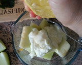 Foto del paso 2 de la receta: Sopa de melón con yogur y menta