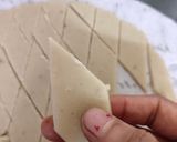 A picture of step 6 of Kaju Katli (Cashew Fudge).
