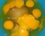Foto langkah ke 4 dari resep Rainbow cake (bentuk telur).