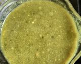 A picture of step 5 of Palak kadhi.