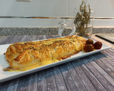 Foto del paso 3 de la receta: Trenza de pavo y extra de "cheese" 🧀🧀🧀🧀