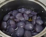 Foto langkah ke 4 dari resep Manisan Kolang-kaling Bunga Telang.