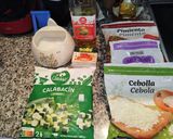 Foto del paso 1 de la receta: Pisto de calabacín con atún y acompañado con Pulpo a la Gallega