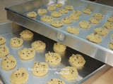 Black Sesame Butter Cookies by Shinta