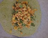 A picture of step 4 of Sadabahar paratha.