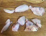 A picture of step 1 of Three Cup Chicken Wings.