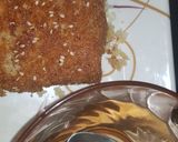 A picture of step 10 of Basbousa.