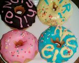 Foto langkah ke 6 dari resep Donat pizza.