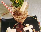 A picture of step 3 of Cold coffee (chocolate cold coffee).