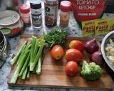 A picture of step 4 of Shezwan sauce spicy macaroni.