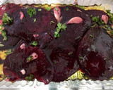 Foto del paso 1 de la receta: Carpaccio de remolacha con queso de Cabra y nueces