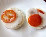 A picture of step 1 of Mayo veg Sandwich.