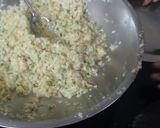 A picture of step 2 of Veg momos.