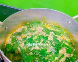 Hình bước làm 2 của món Canh rạm rau đay