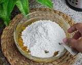 Foto langkah ke 3 dari resep Bola Labu kuning isi coklat.