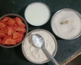 गाजर के गुलाबजामुन (Gajar ke gulabjamun recipe in hindi) रेसिपी चरण 1 फोटो