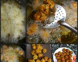 A picture of step 2 of Corn spinach fritters.
