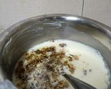 A picture of step 8 of Spinach Pakora Kadhi With Indian Herbed Rice - Punjabi meal For Dinner.